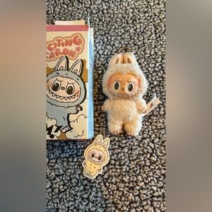 Exciting Macaron Soymilk Labubu